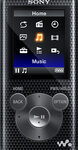 Sony - NWZ-E380 Series Walkman 8GB* Video MP3 Player - Black