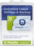 Pogoplug - 1-Year Unlimited Cloud Storage Service Activation Card - Multicolor