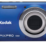 Kodak - FZ51 16.2-Megapixel Digital Camera - Blue
