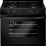 Frigidaire - 30" Freestanding Gas Range - Black