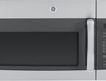 GE - 1.7 Cu. Ft. Over-the-Range Microwave - Stainless Steel with Gray Accents