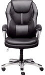 Serta - Executive Office Chair - Black