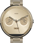 Motorola - Moto 360 Smartwatch 46mm Stainless Steel - Champagne Stainless Steel