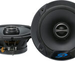 Alpine - 6-1/2" 2-Way Coaxial Car Speakers with Poly-Mica Cones (Pair) - Black