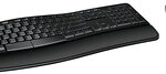 Microsoft - Sculpt Comfort Desktop Wireless USB Keyboard and Mouse - Black