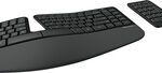 Microsoft - Sculpt Ergonomic Desktop Wireless USB Keyboard and Mouse - Black