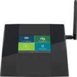 Amped Wireless - Touch-Screen Wi-Fi Range Extender - Gray