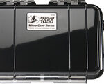 Pelican - 1050 Micro Case for Most Small Electronics - Black