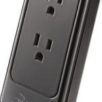 Rocketfish™ - 2-Outlet Flat-Panel Surge Protector
