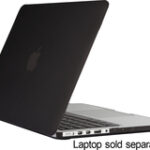 Speck - SeeThru Satin Case for 13" Apple® MacBook® Pro with Retina - Black