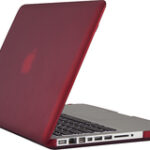 Speck - SeeThru Satin Case for 13" Apple® MacBook® Pro - Red