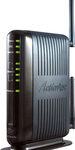 Actiontec - 4-Port Ethernet Broadband Router with Wireless-N - Black