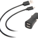 Griffin Technology - PowerJolt Dual Micro USB Mobile Charger - Black