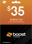 Boost Mobile - $35 Re-Boost Card - Multi