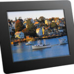 Aluratek - 8" LCD Digital Photo Frame - Black