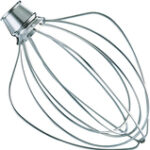 KitchenAid - 6-Wire Whip for Select KitchenAid Stand Mixers - Silver