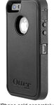 OtterBox - Defender Series Case for Apple® iPhone® 5 and 5s - Black