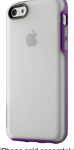 Belkin - Grip Candy Case for Apple® iPhone® 5c - Clear/Purple