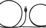 Kenwood - iPod®/iPhone® A/V Cable for Decks with Rear USB Input - Black