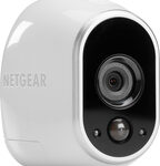 NETGEAR - Arlo Smart Home Add-On Indoor/Outdoor Wireless High-Definition Security Camera - White/Black