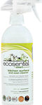 Ecosential - 18-Oz. Kitchen Surface and Oven Cleaner - White