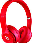 Beats by Dr. Dre - Beats Solo 2 On-Ear Wireless Headphones - Red