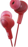 JVC - Gumy Earbud Headphones - Red