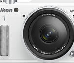 Nikon - 1 AW1 Mirrorless Camera with 11-27.5mm Lens - White