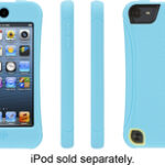 Griffin Technology - Survivor Slim Case for Apple® iPod® touch 5th Generation - Turquoise/Lemon