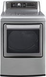 LG - EasyLoad 7.3 Cu. Ft. 14-Cycle Steam Gas Dryer - Graphite Steel - Image 1
