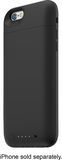 mophie - Juice Pack Air External Battery Case for Apple® iPhone® 6 - Black - Image 1