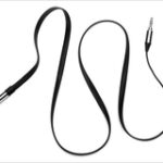 Griffin Technology - Flat Aux Stereo Audio Cable - Black