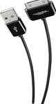 Rocketfish™ Mobile - Charge/Sync Cable for Apple® iPhone®, iPad® and iPod® - Black