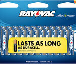 Rayovac - AAA Batteries (24-Pack) - Silver/Blue