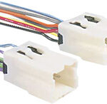 Metra - Turbo Wire Aftermarket Radio Wire Harness Adapter for Select Nissan Vehicles - White