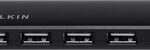 Belkin - 4-port USB Hub - Black