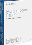 Insignia™ - 92 Bright Multipurpose Paper - White