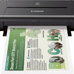 Canon - PIXMA iP110 Wireless Printer - Black
