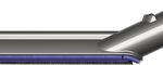 Dyson - Carbon Fiber Soft Dusting Brush for Dyson Corded Vacuums - Iron/Blue