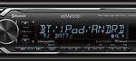 Kenwood - Built-In Bluetooth - Apple® iPod®- and Satellite Radio-Ready - In-Dash Deck - Black