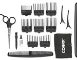 Conair - Custom Cut 18-Piece Haircut Kit - Silver