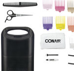 Conair - Number Cut 20-Piece Haircut Kit - Silver/Black