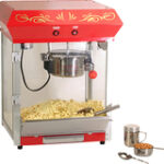 Elite - Tabletop Popcorn Popper - Red
