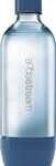 SodaStream - 1L Carbonating Bottle - Clear/Blue