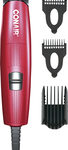 Conair - Corded Beard and Mustache Trimmer - Red