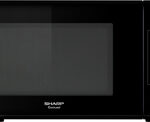 Sharp - 1.3 Cu. Ft. Mid-Size Microwave - Black