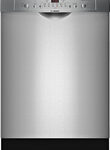 Bosch - Ascenta 24" Tall Tub Built-In Dishwasher - Stainless-Steel