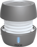 iHome - iBT73 Bluetooth Mini Speaker - Silver - Image 1