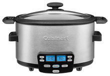 Cuisinart - Cook Central 4-Quart Multicooker - Silver/Black - Image 1