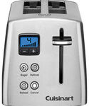 Cuisinart - 2-Slice Wide-Slot Toaster - Stainless-Steel